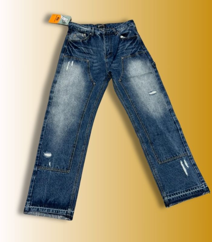 Oversize Jean Bleu Foncé