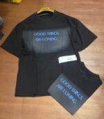 T-Shirt “GOOD THINGS ARE COMING” Blanc Unisexe – Image 2